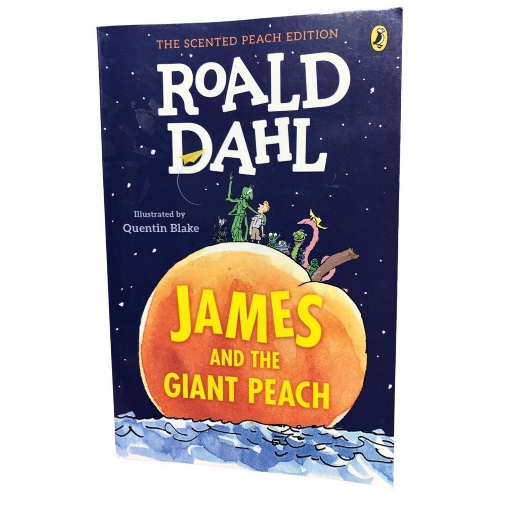 James and the Giant Peach‎ The Scented Peach Edition paperback Dahl Roald